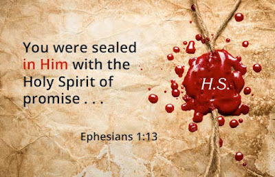 Random-Access: Ephesians 1:13 You were seal with the Holy Spirit